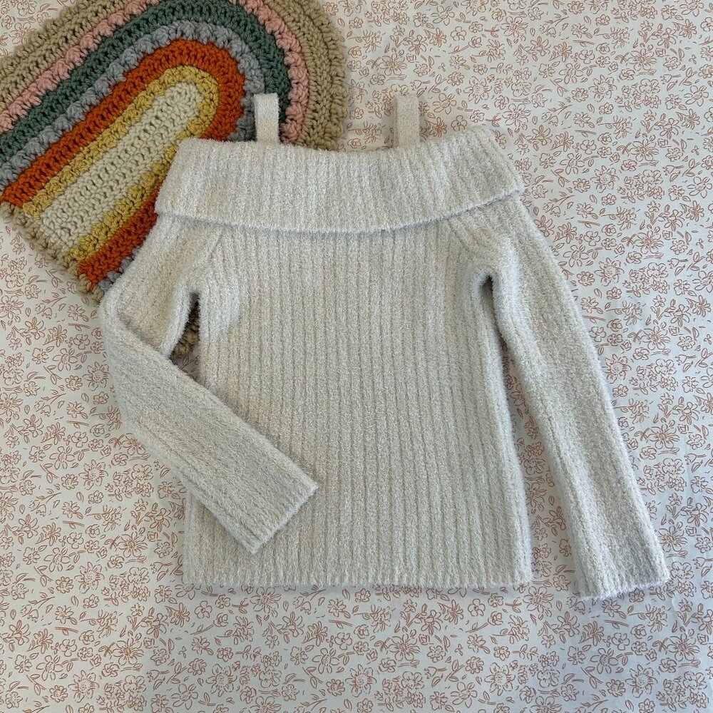 Abercrombie & Fitch Kids Cold Shoulder Sweater Size 5/6